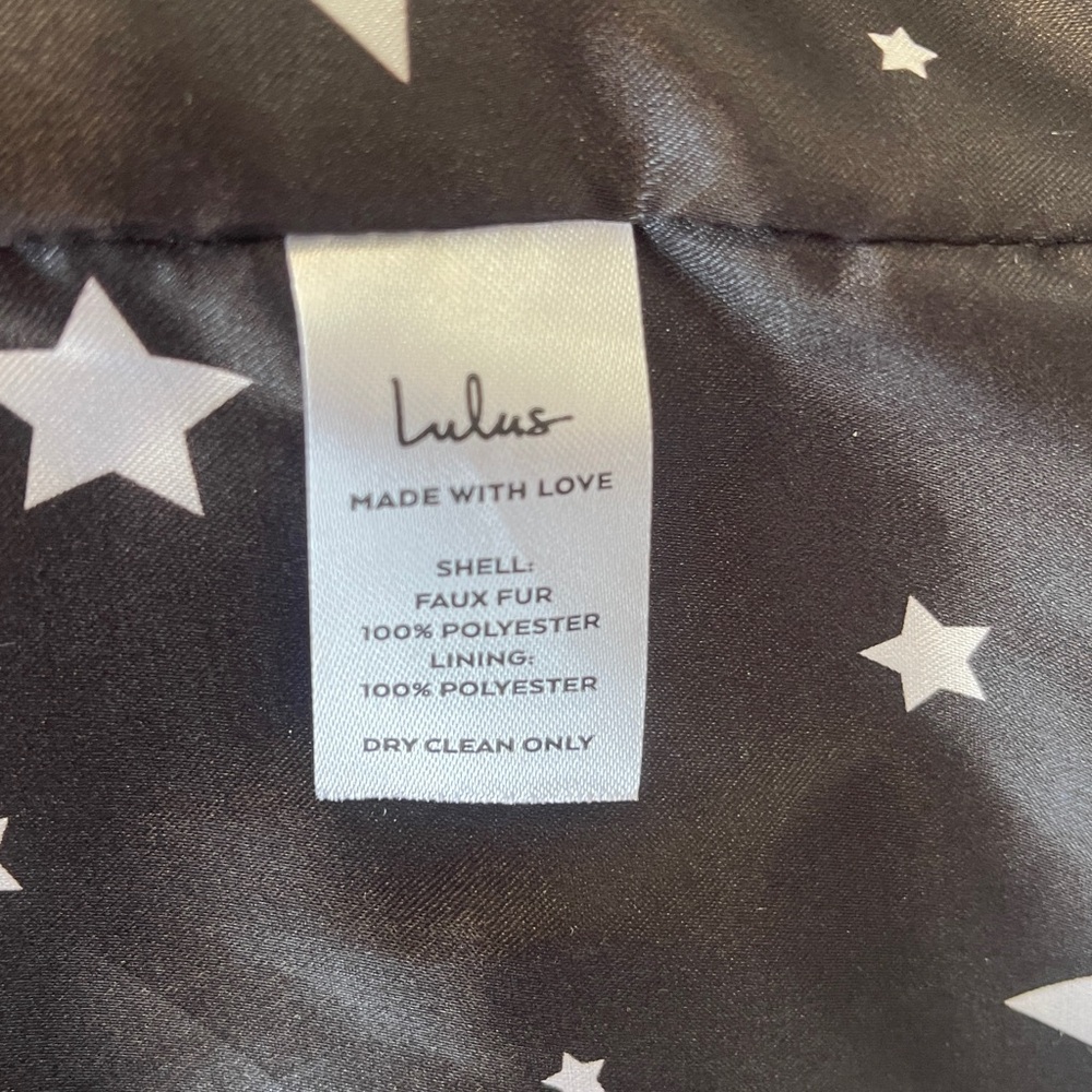 Lulus Cream Colored Shearling Coat - image 7